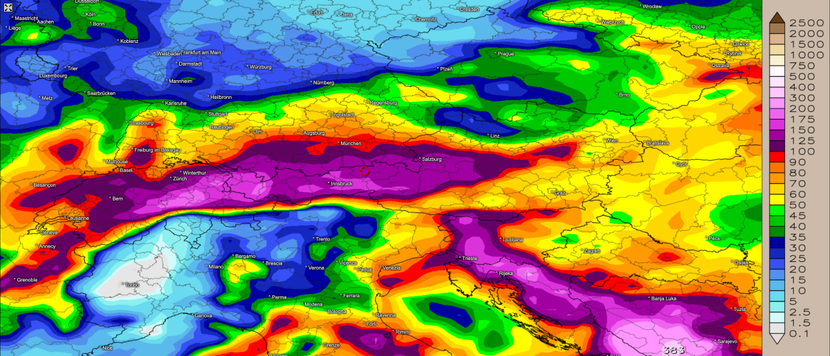 Signifikante Niederschlagslage Anfang Dezember? Modelle deuten auf kräftige Fronten hin!