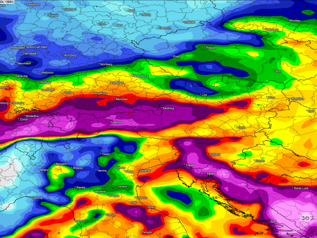 Signifikante Niederschlagslage Anfang Dezember? Modelle deuten auf kräftige Fronten hin!
