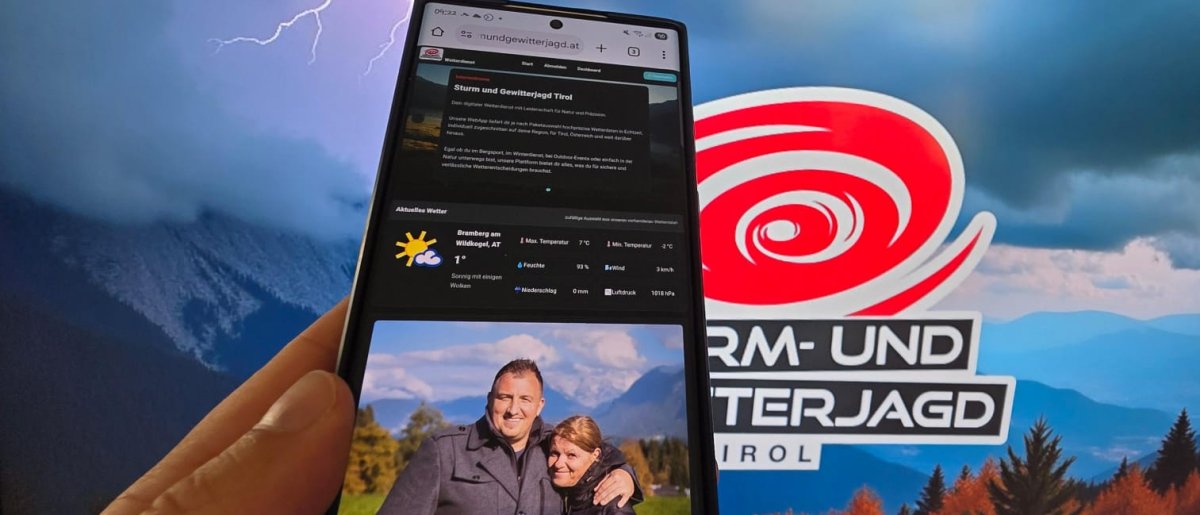 Wir sind online, die neue WetterWebApp ist da!