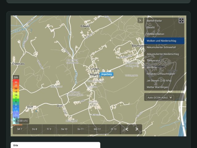 🌍 Großes Radar und Wetterkarten-Update in unserer WetterwebApp!