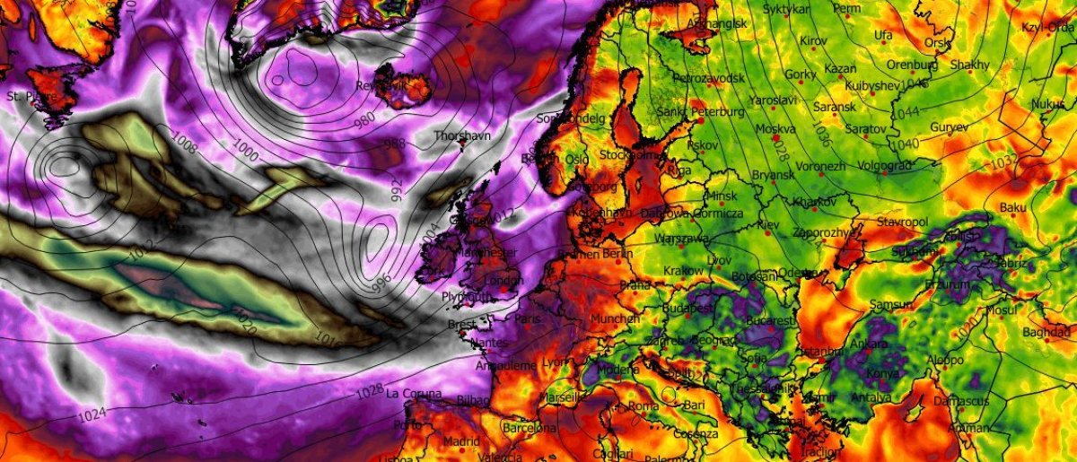 Mögliche Orkanserie zum 4. Advent? ECMWF zeigt eine extrem dynamische Nordatlantik-Lage!