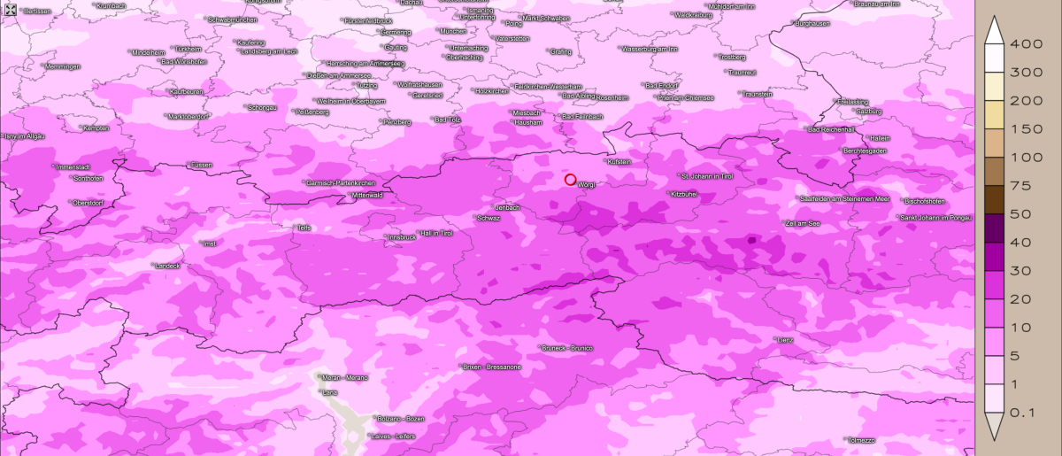 Schneefans aufgepasst, das nächste Schneepaket für den Alpenraum ist unterwegs!